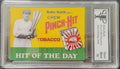 Vintage Babe Ruth Pinch-Hit Tobacco card in a protective case