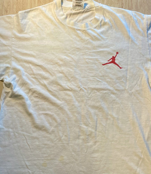 1995 Nike Michael Jordan Comeback T-Shirt “Top Ten Reasons” Bulls Vintage L