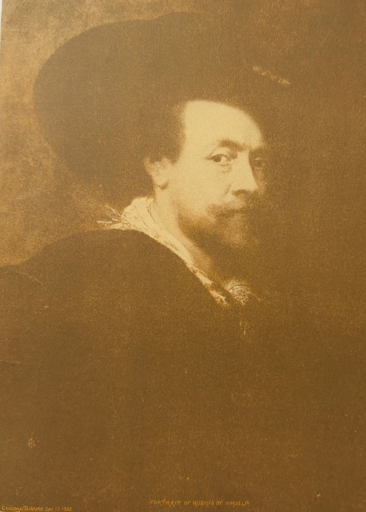 Vintage photograph of a woman with a cat on a brown background