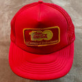 Vintage Coca-Cola “A Century of Refreshment” Red Mesh Trucker Snapback Hat Cap USA