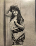 Antique “Carmen” Sunday Sentinel Supplement Print c1900 Victorian Portrait Woman 13x10