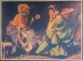 1906 “Reading the Tea Leaves” Fortune Teller Antique Art Supplement Print