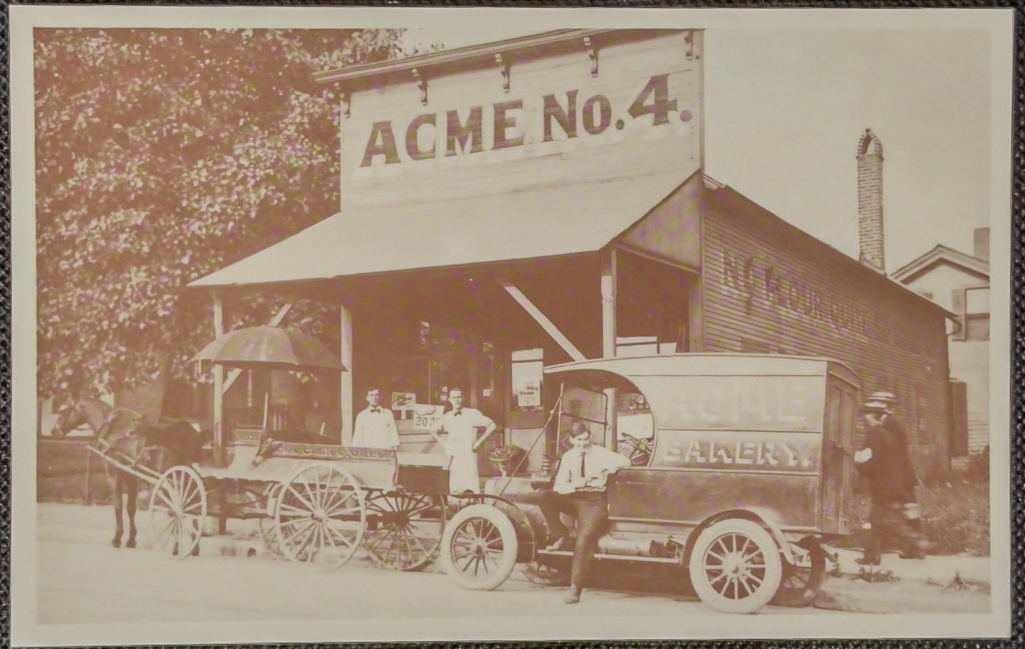 ACME / Albrecht Grocery Co 100th Anniversary Postcard (1-6 & 12/12) 1891–1991 Akron OH