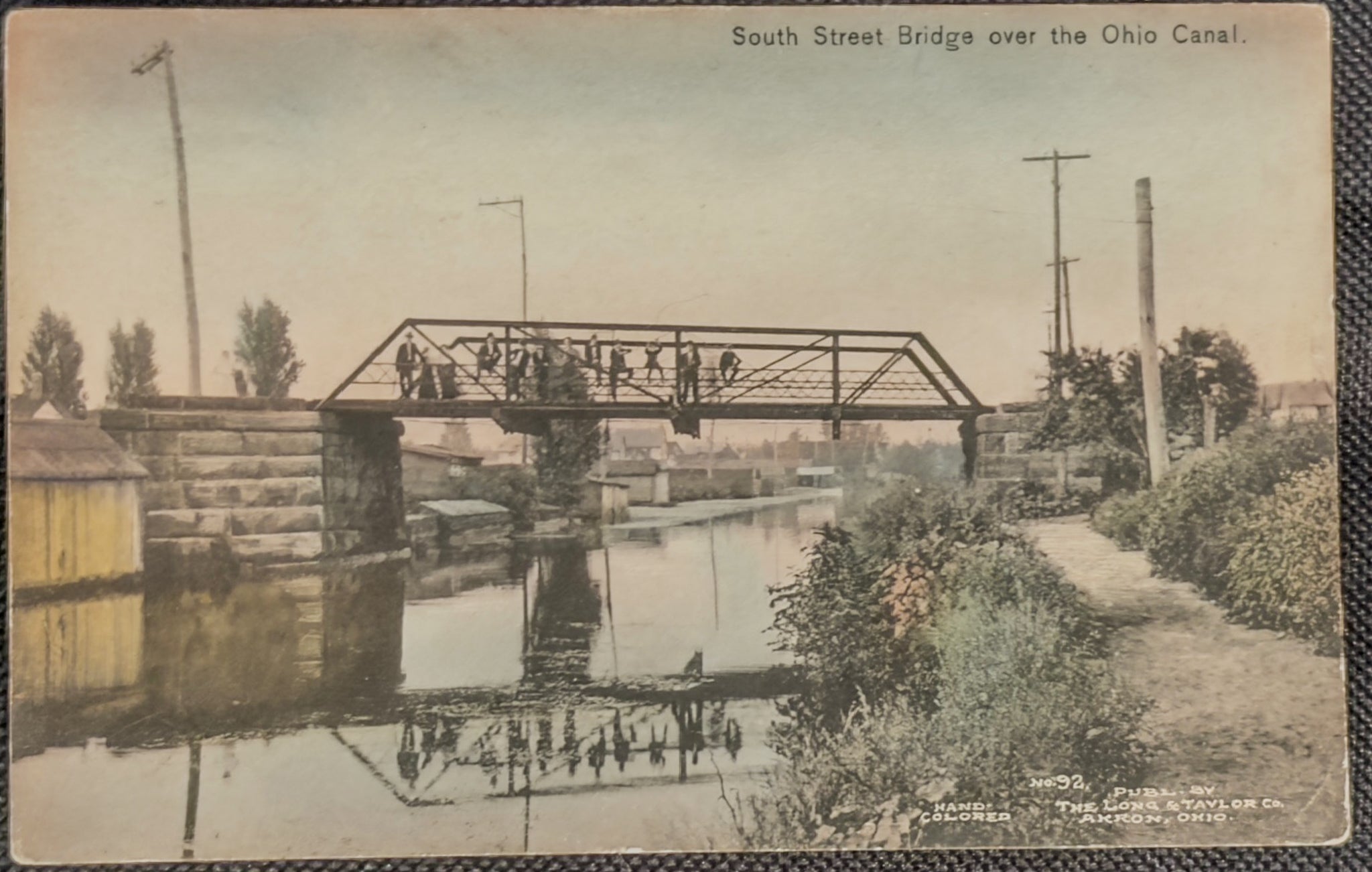 Lot of 3 Antique Akron Ohio Postcards 1907–1909 Franklin Stamps Postmarked Written Correspondence