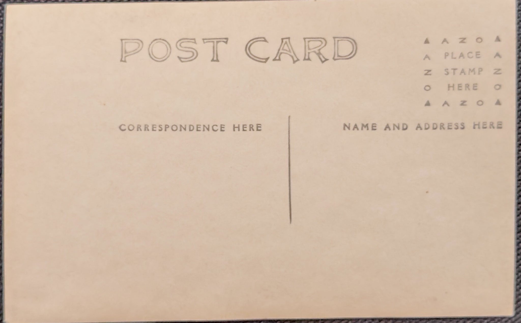 Antique Group Photo Postcard Large Uniformed Men Outside Building Early 1900s Real Photo RPPC