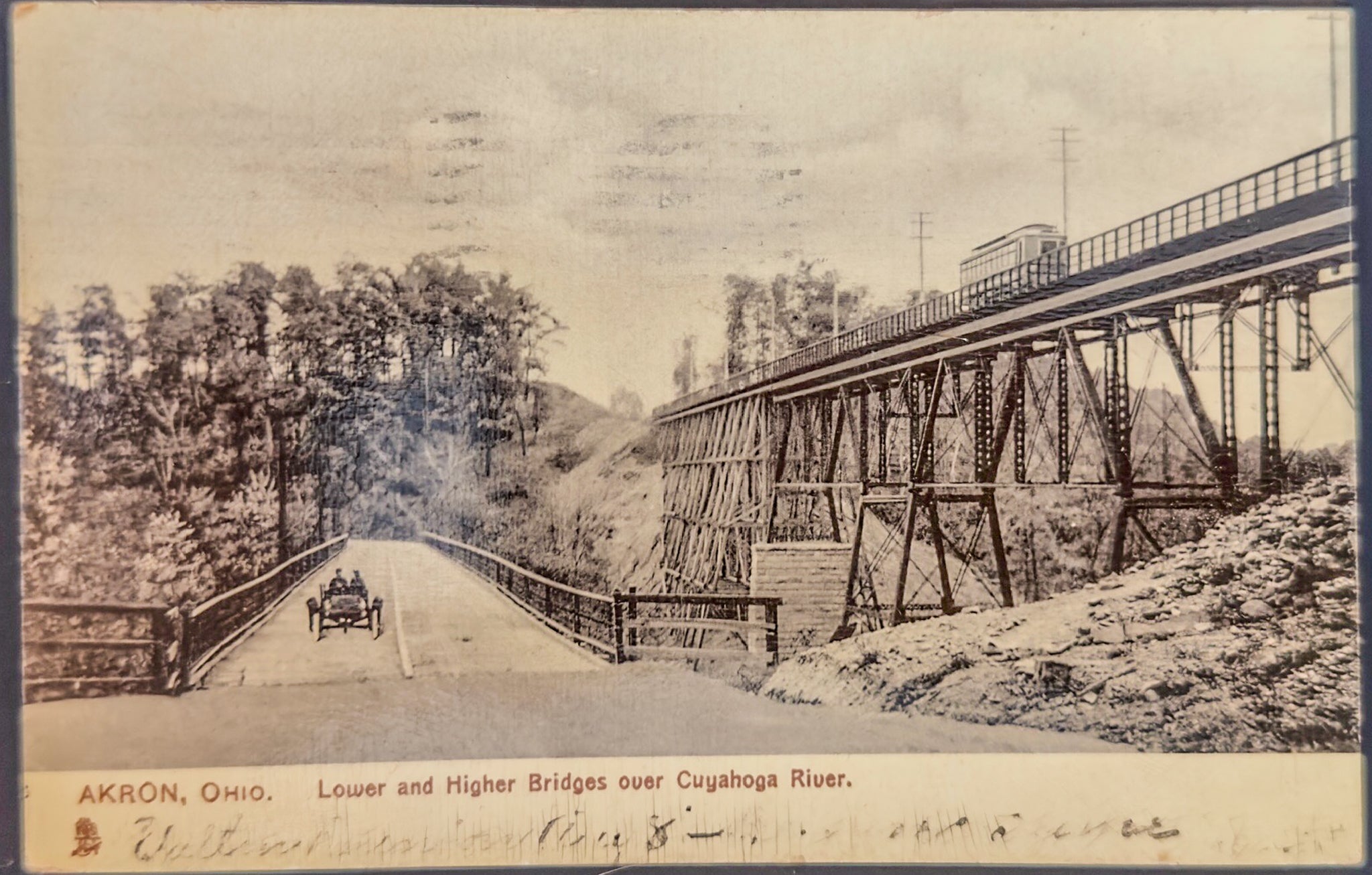 Akron, Ohio Bridge & Viaduct Postcard Lot