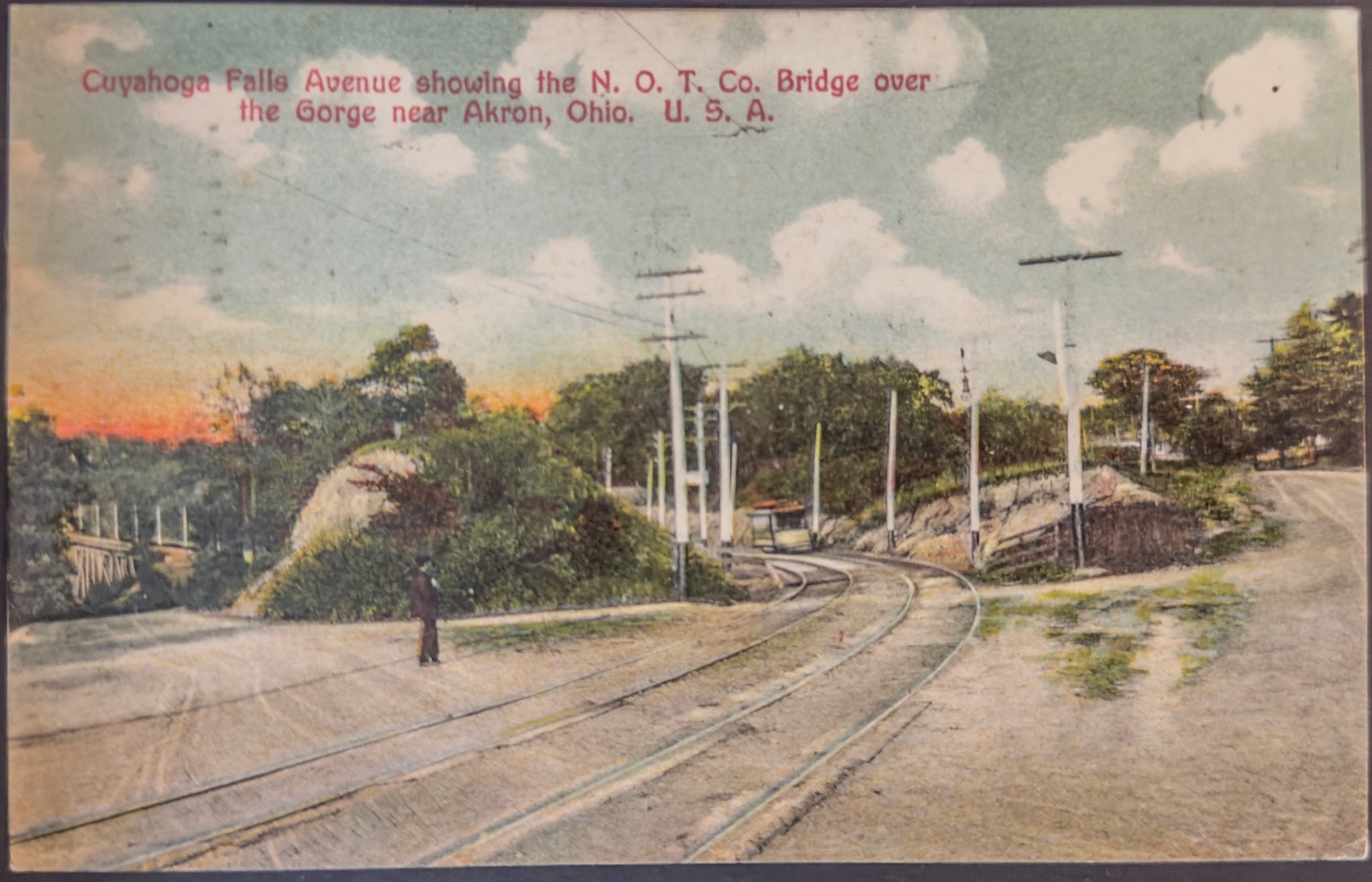 Akron, Ohio Bridge & Viaduct Postcard Lot