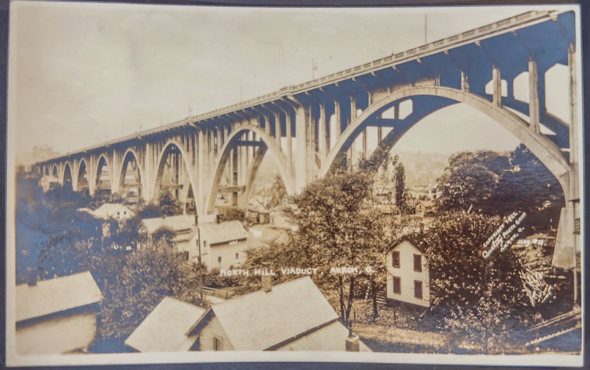 Akron, Ohio Bridge & Viaduct Postcard Lot