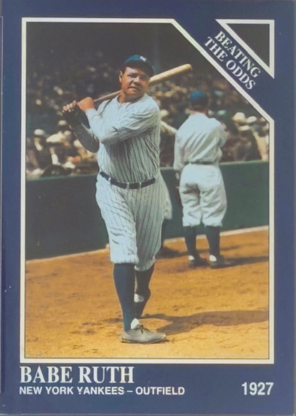 Babe Ruth baseball trading card from the 1993 Conlon Collection with PSA grading information.