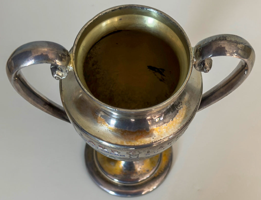 Vintage 1934 Land O’Lakes Sweet Cream Butter Trophy – Efficiency Contest – Derby Silver Co.