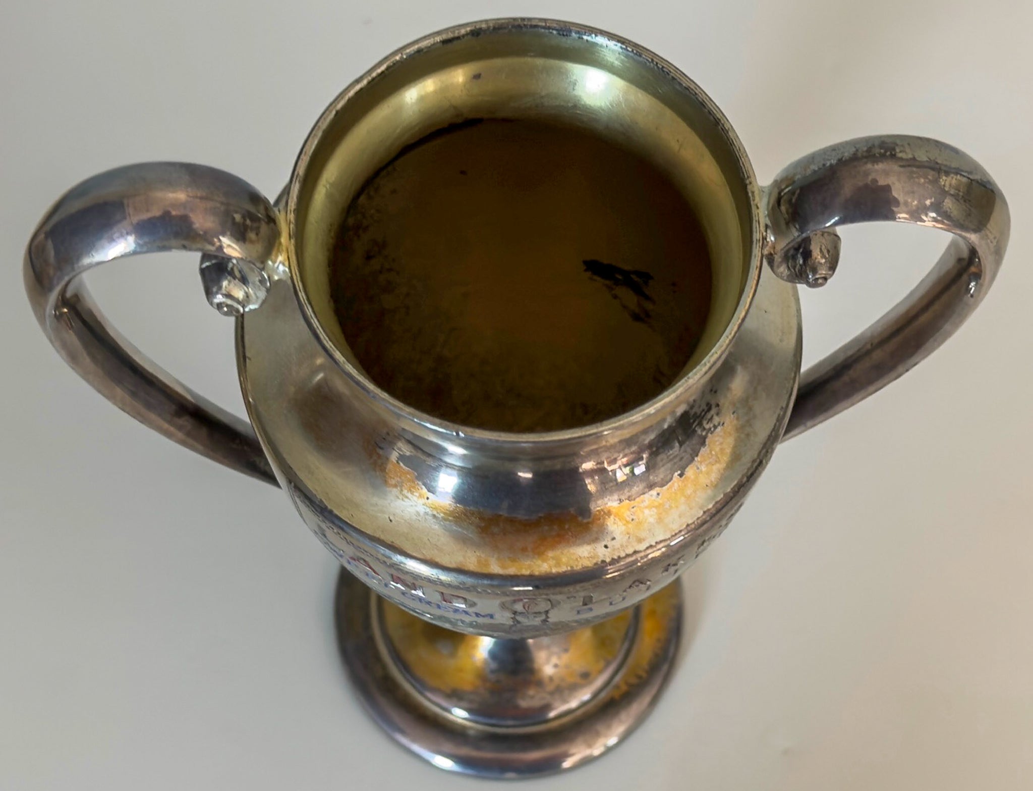 Vintage 1934 Land O’Lakes Sweet Cream Butter Trophy – Efficiency Contest – Derby Silver Co.