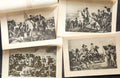 Antique Napoleon Battle Prints Set – Jena Eylau Friedland Wagram Lithographs