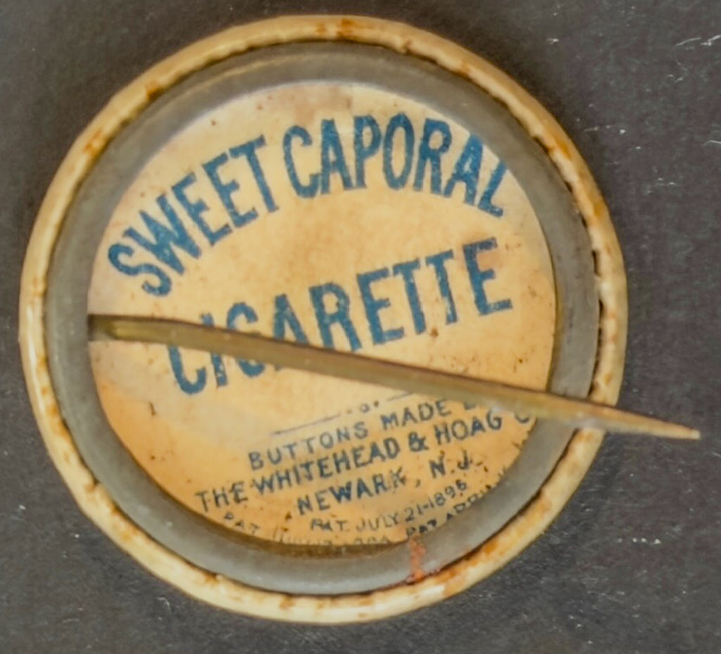 Antique Sweet Caporal Minnesota Button L’Etoile du Nord State Seal Tobacco Pin