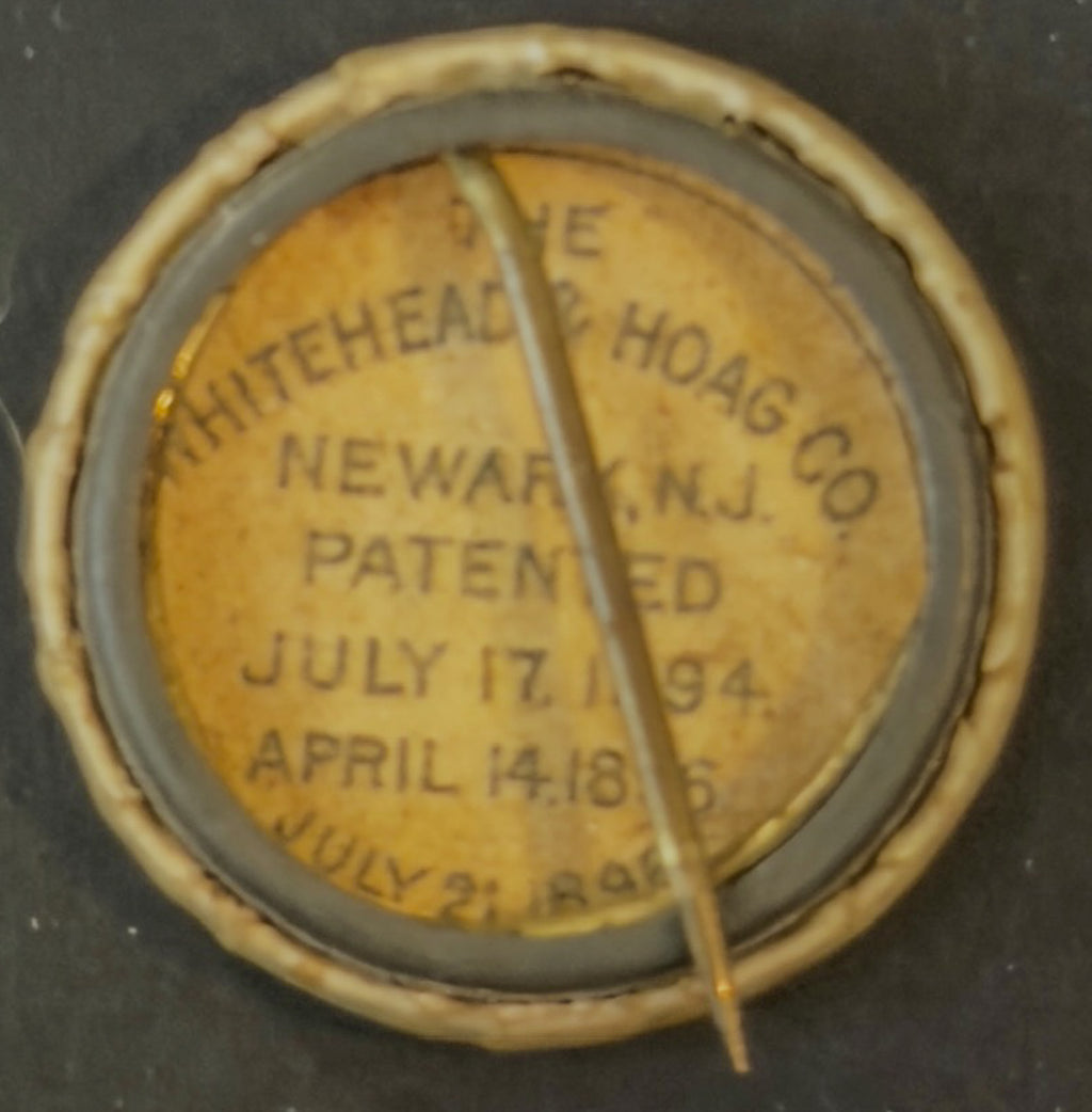 Antique Sweet Caporal Tobacco Flag Pinback Button Bolivia Whitehead & Hoag c1900 (Copy)