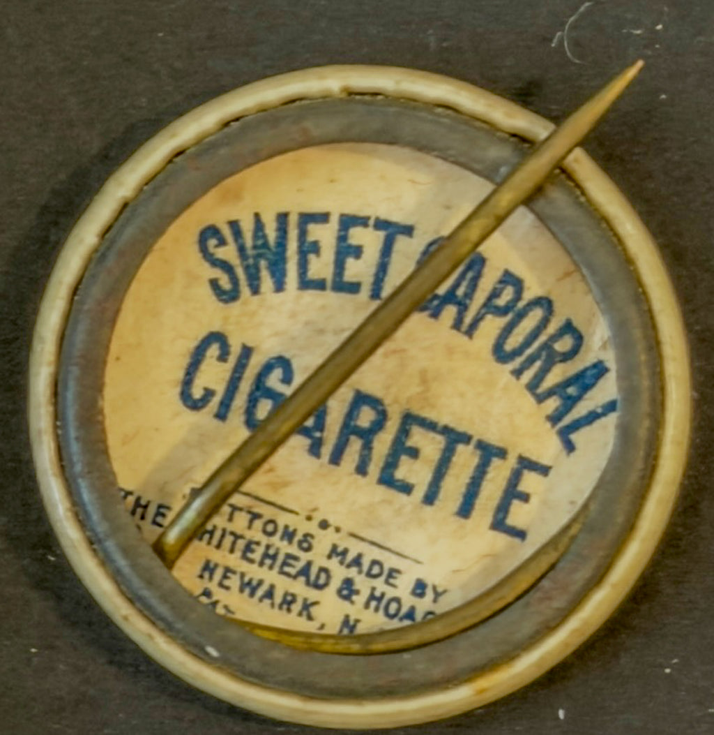 Sweet Caporal Michigan “Tuebor” State Seal Tobacco Premium Pinback Button