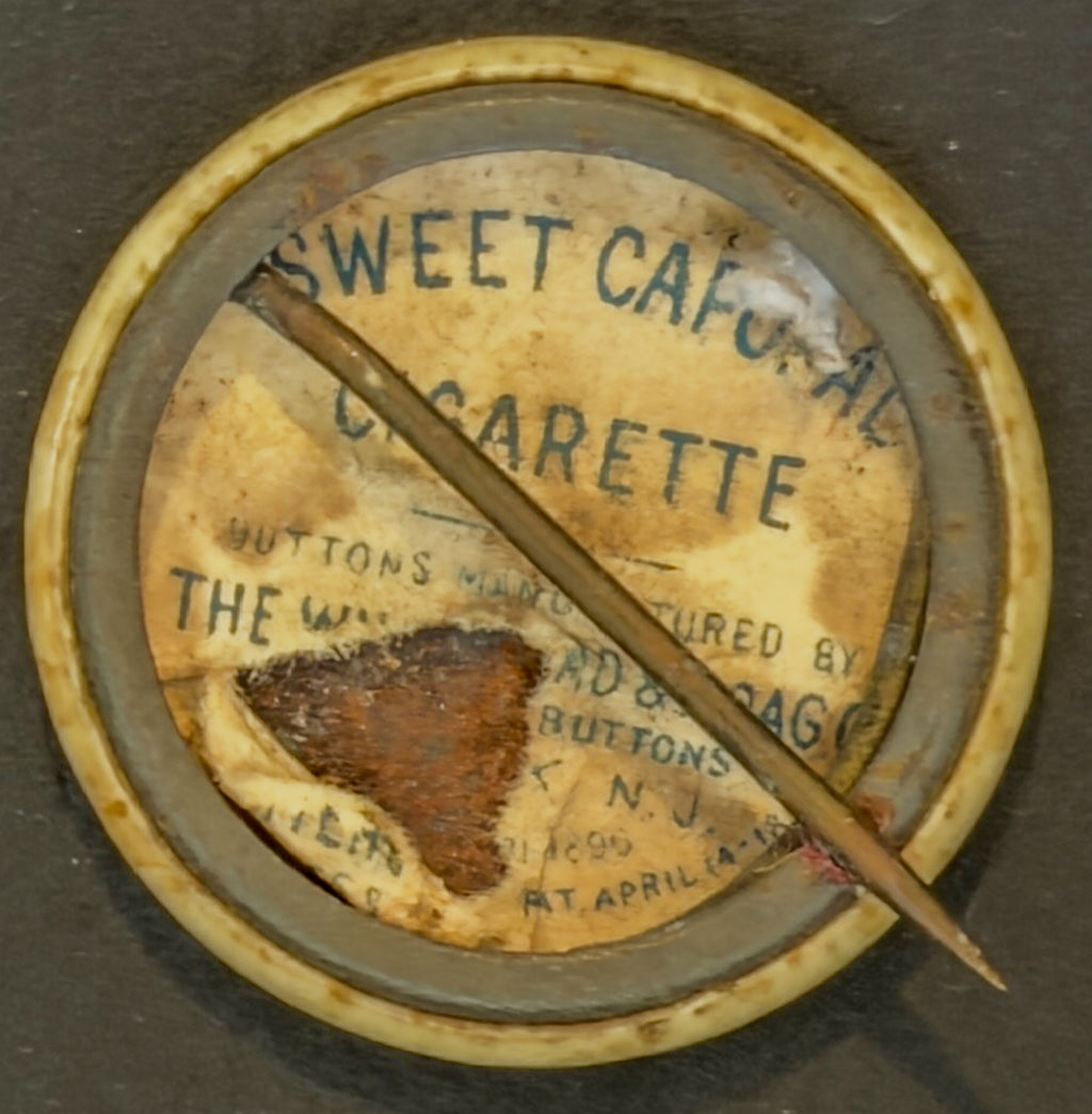Antique Sweet Caporal Tobacco Flag Pinback Button Germany Whitehead & Hoag c1900 (Copy) (Copy) (Copy) (Copy)
