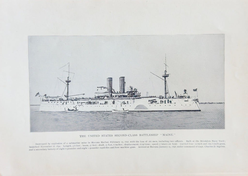 Black and white illustration of a battleship on a plain background