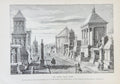 Via Appia Near Rome Antique Engraving Roman Road Architecture Print