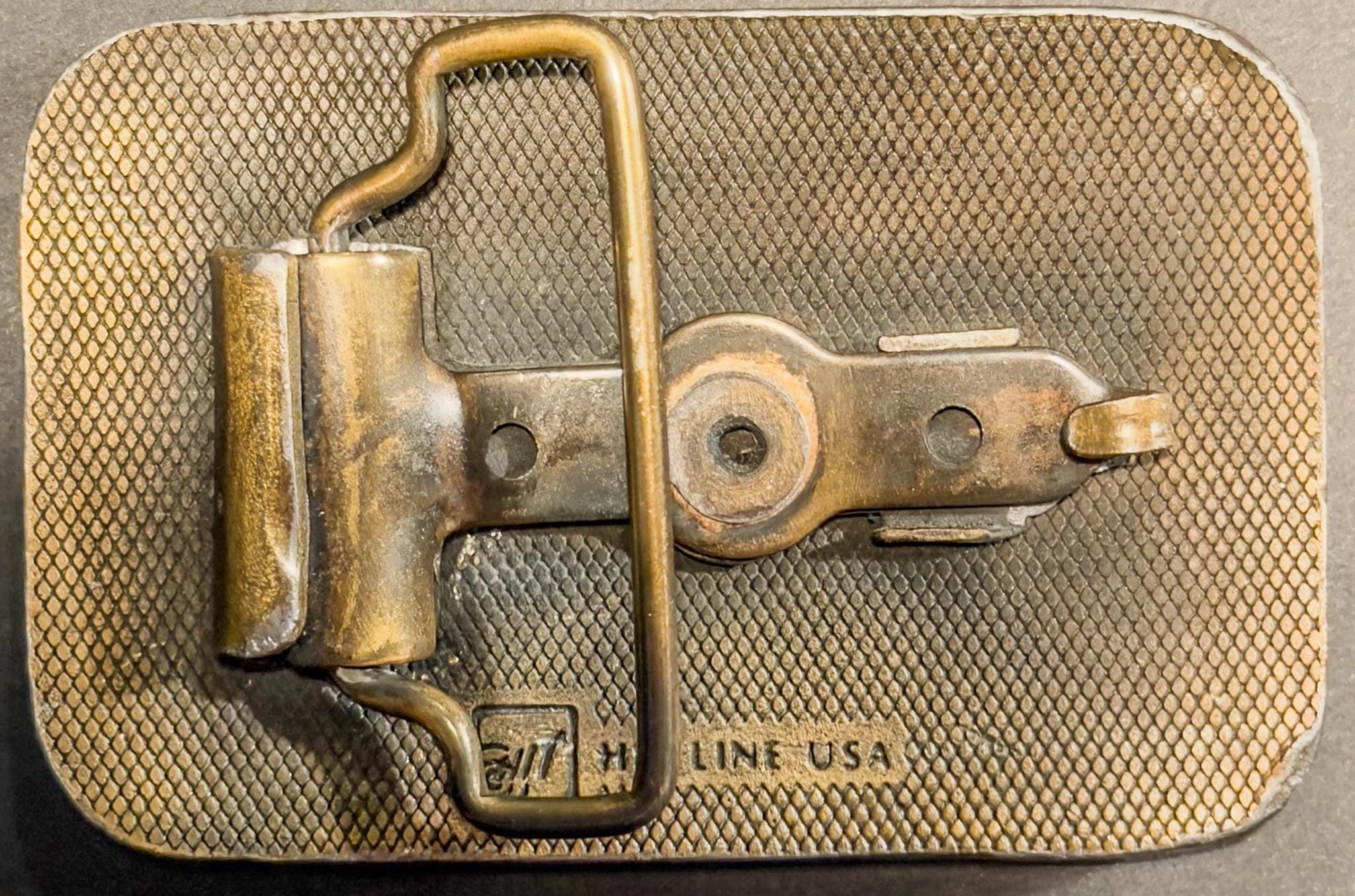 Land O' Lakes Hit Line USA Belt Buckle